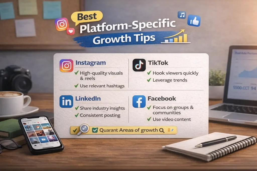 Platform-Specific Growth Tips