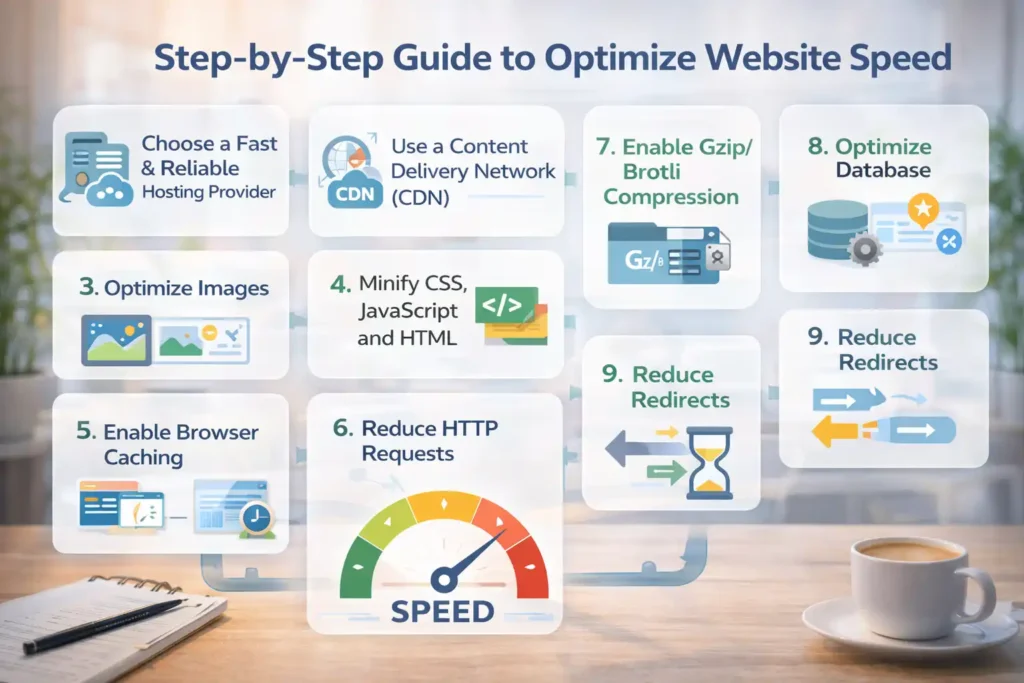 Step-by-Step Guide to Optimize Website Speed