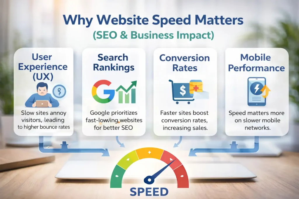 Why Website Speed Matters (SEO & Business Impact)