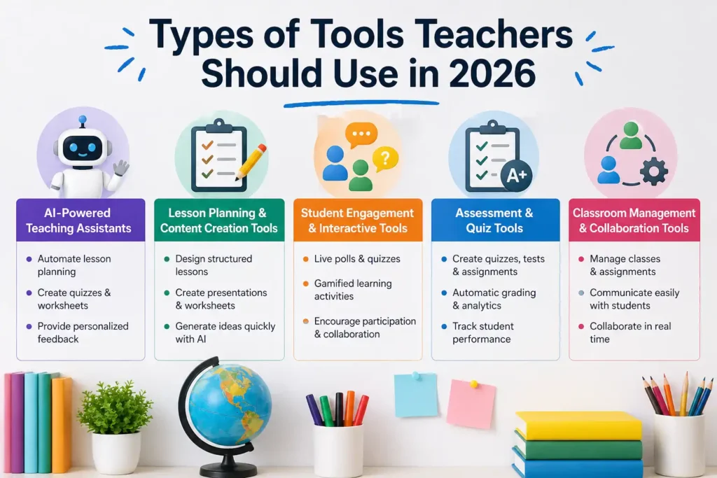 Types of Tools Teachers Should Use in 2026
