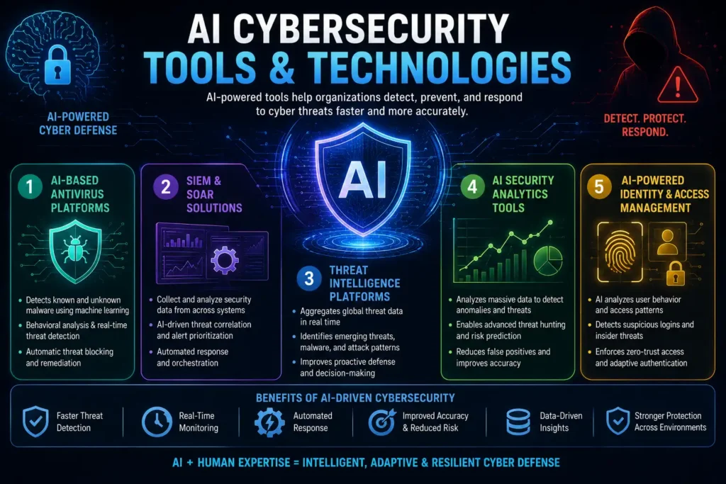 AI Cybersecurity Tools and Technologies