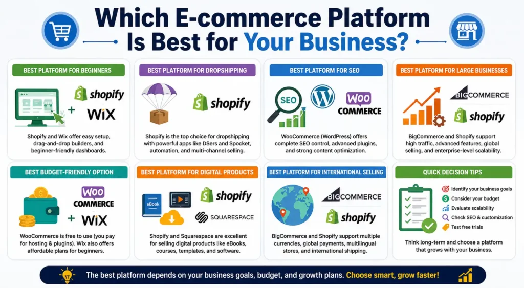 Which E-commerce Platform Is Best for Your Business?
