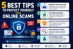 5 Best Tips to Protect Yourself From Online Scams
