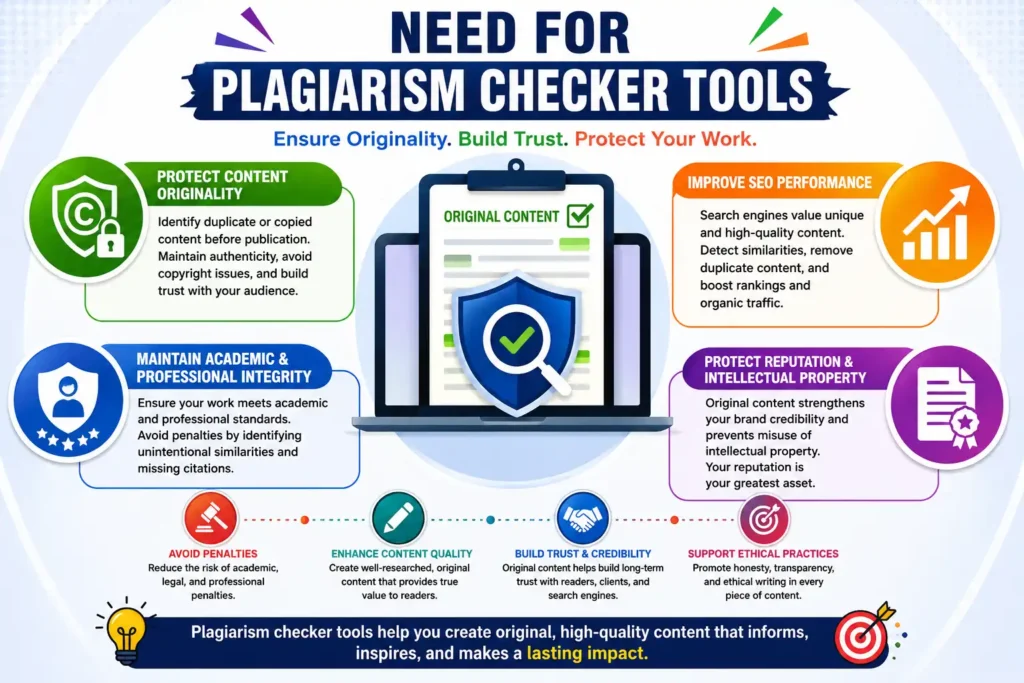 Need for Plagiarism Checker Tools