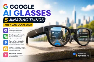 Google AI Glasses: Real-Time AI Wearable Tech Guide