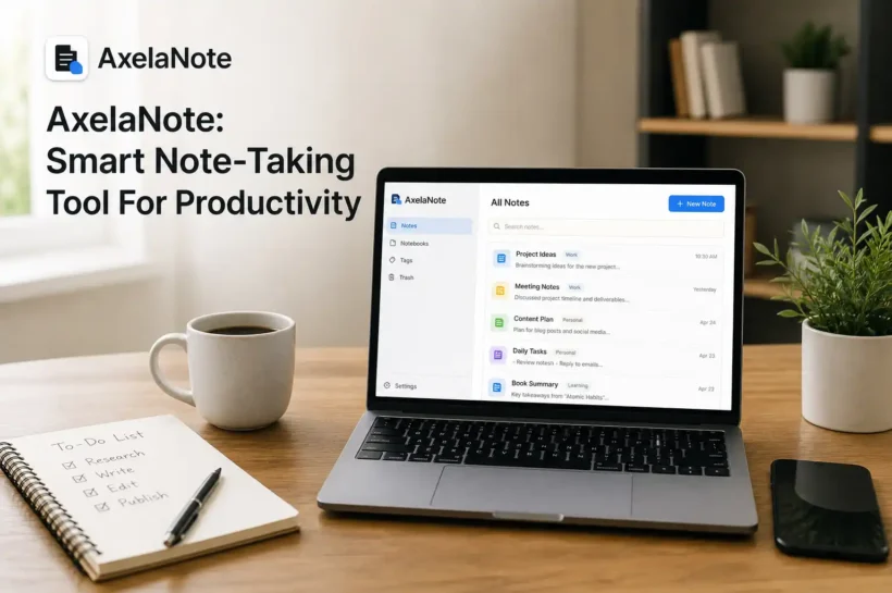 AxelaNote: Smart Note-Taking Tool For Productivity