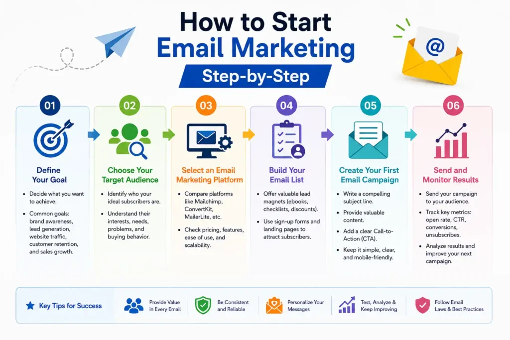 How to Start Email Marketing Step-by-Step