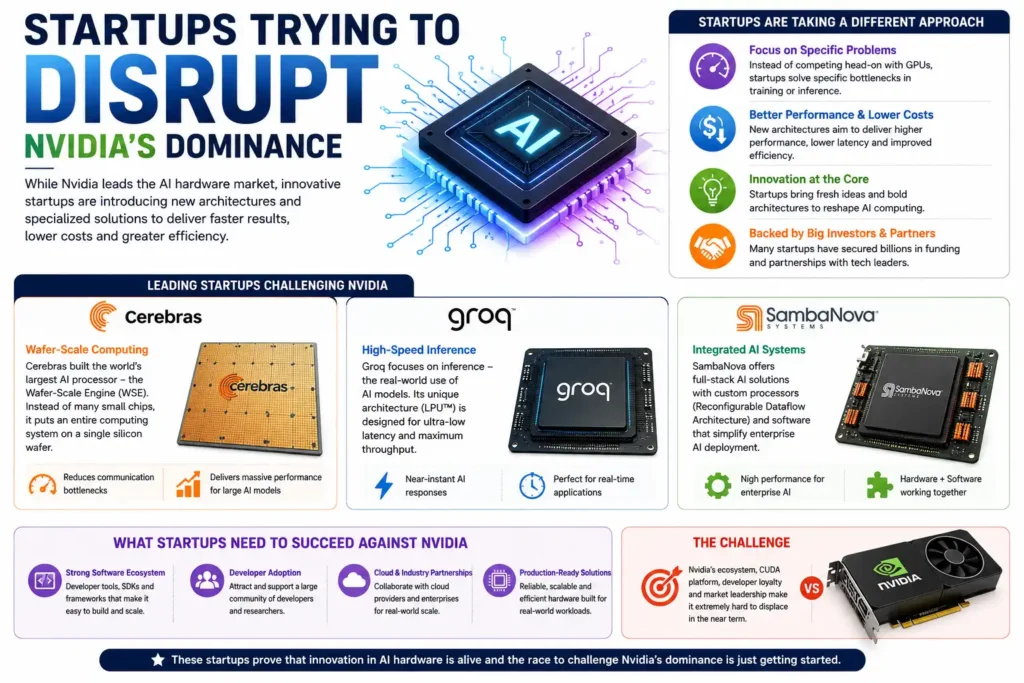 Startups Trying to Disrupt Nvidia’s Dominance