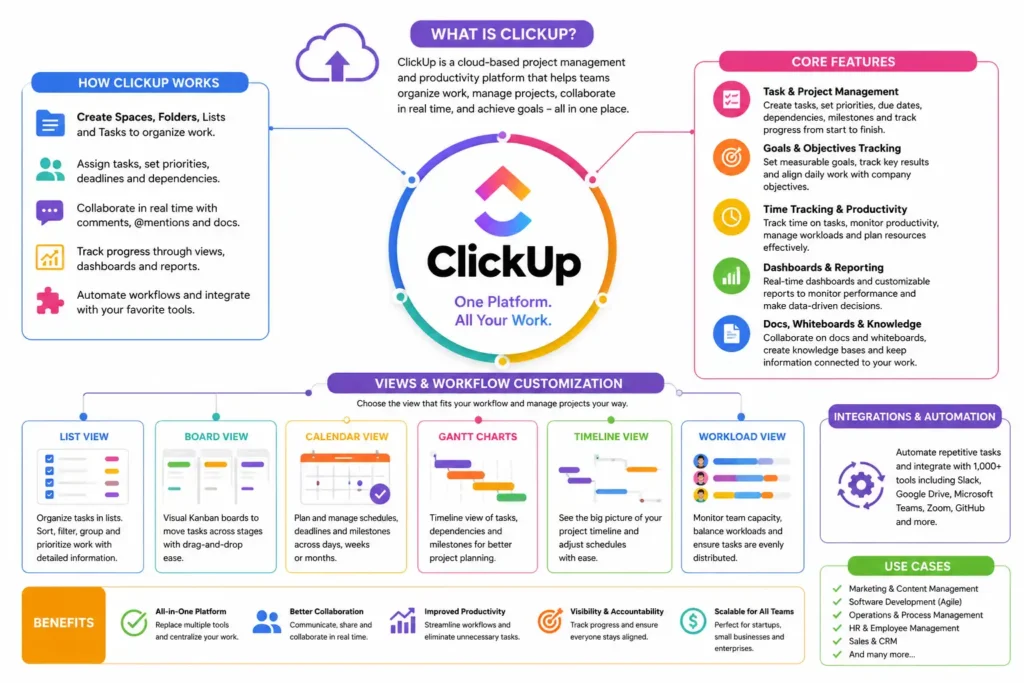 Core Features of ClickUp