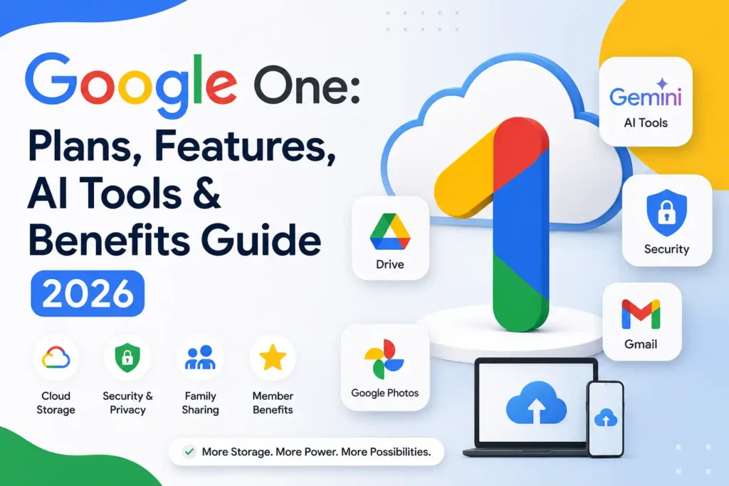 Google One: Plans, Features, AI Tools & Benefits Guide