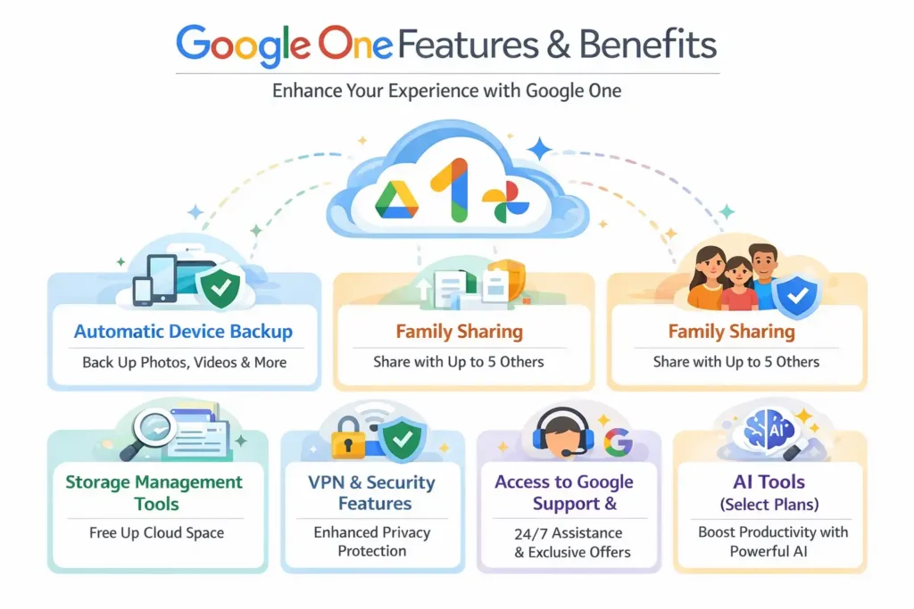 Google One Features and Benefits