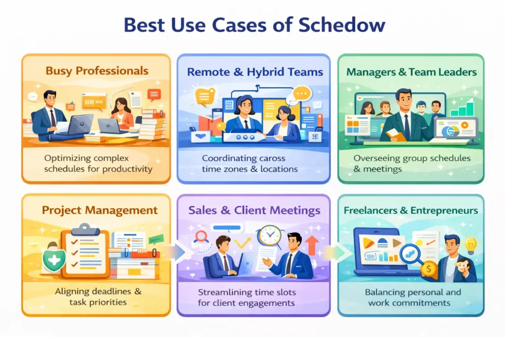 Best Use Cases of Schedow