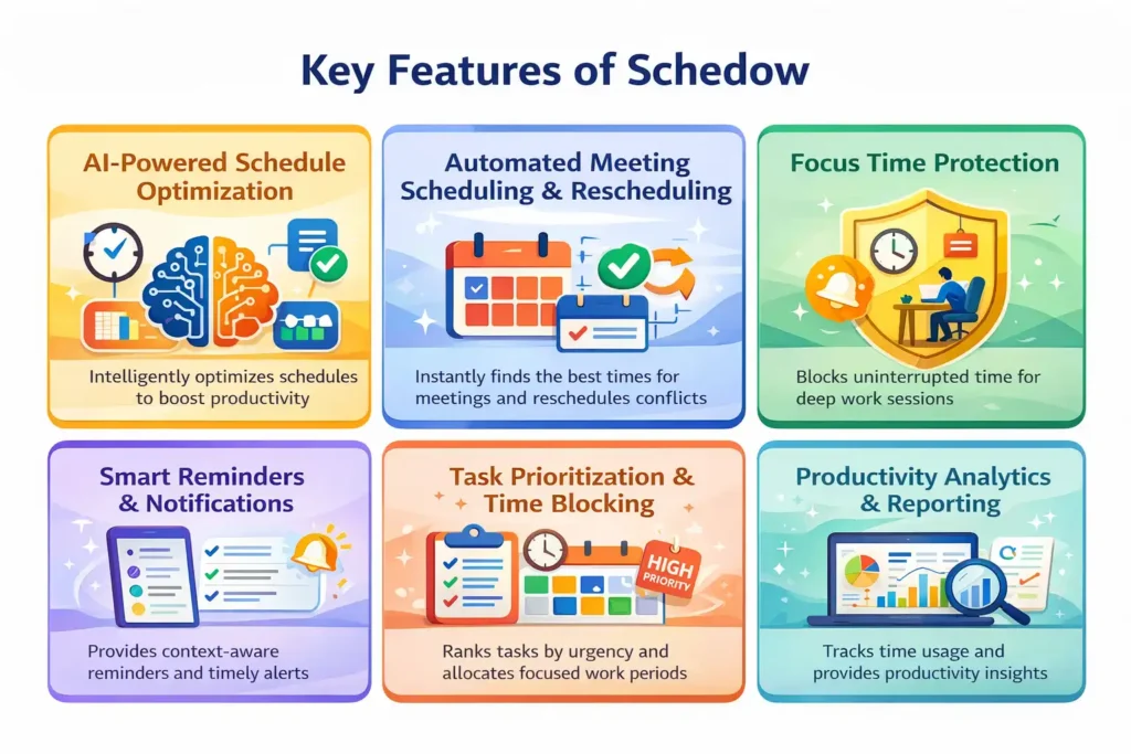 Key Features of Schedow