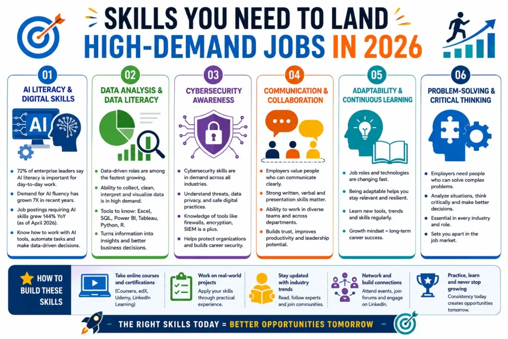 Skills You Need to Land High-Demand Jobs in 2026