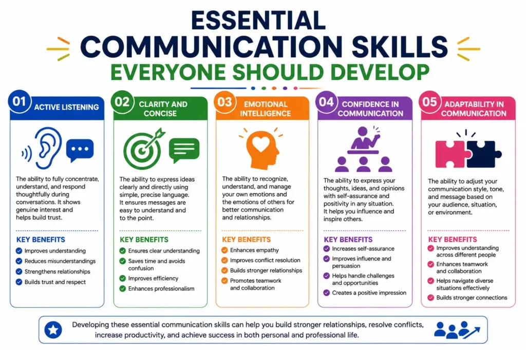 Essential Communication Skills Everyone Should Develop