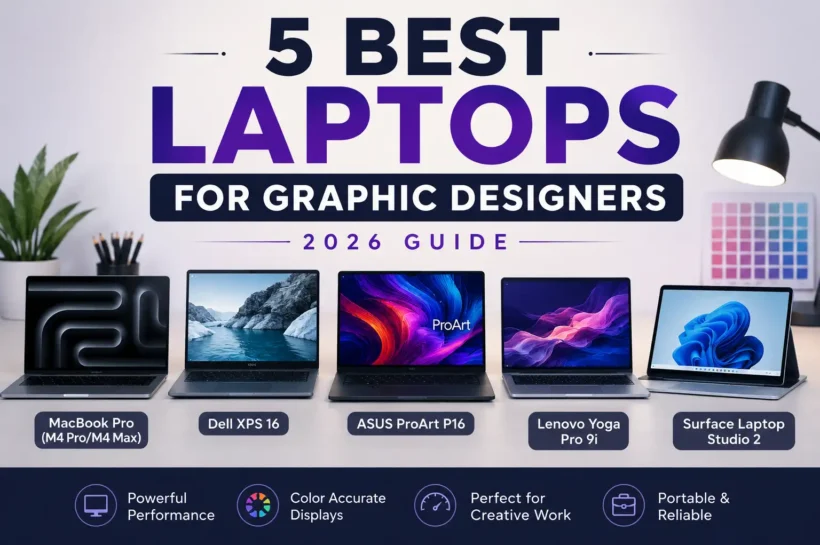 5 Best Laptops for Graphic Designers in 2026