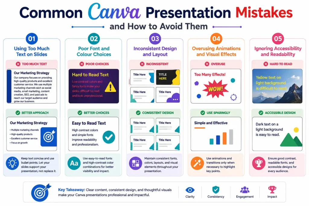Common Canva Presentation Mistakes and How to Avoid Them