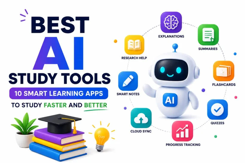 Best AI Study Tools: 10 Smart Apps for Students
