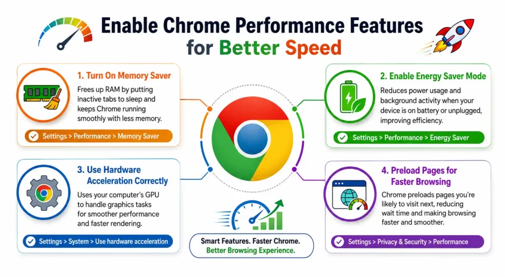 Enable Chrome Performance Features for Better Speed