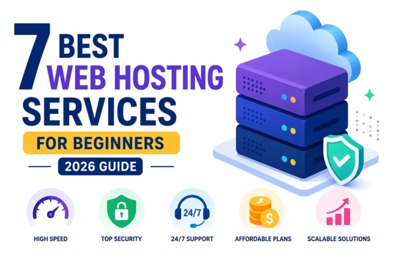 7 Best Web Hosting Services for Beginners (2026 Guide)